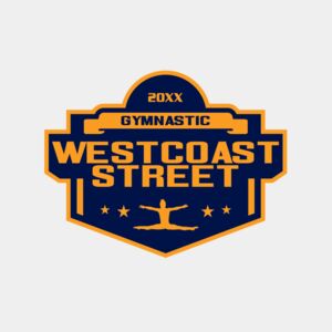 West Coast Street Gymnastic logo template 02 Thumbnail