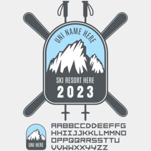 Ski Trip Template A3 Thumbnail