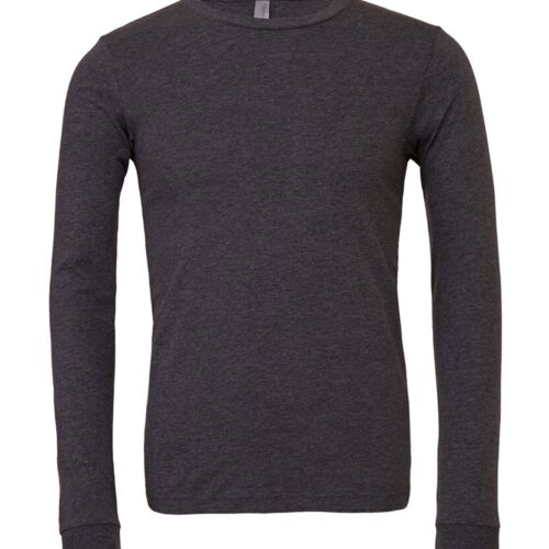 Unisex heather CVC long sleeve t-shirt Thumbnail