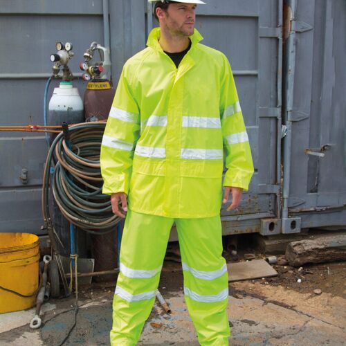 High-viz waterproof suit Thumbnail