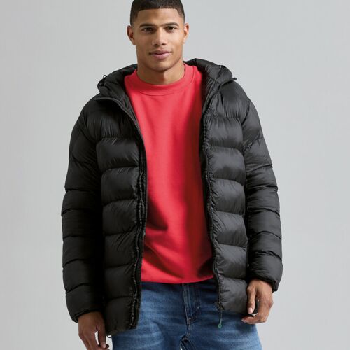 Solitude recycled hooded jacket Thumbnail