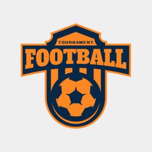 Football Tournament logo template Thumbnail