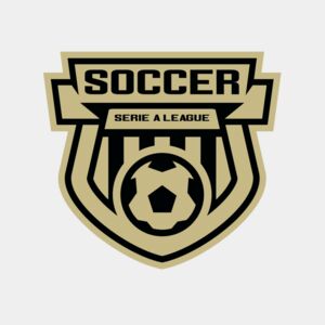 Serie a league soccer logo template Thumbnail