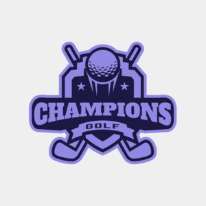 Champions Golf logo template Thumbnail