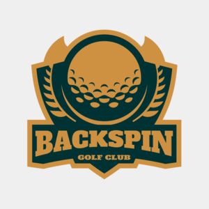 Backspin Golf club logo template Thumbnail