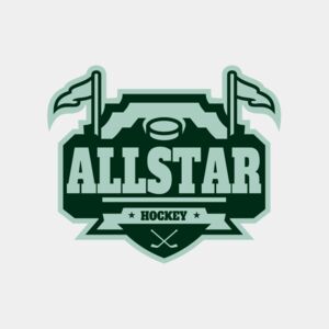 All Star Hockey Tournament logo template 02 Thumbnail