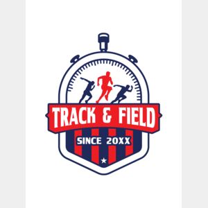 Track & Field Team Logo 14 Thumbnail