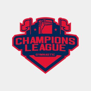 Champions League Gymnastic logo template Thumbnail