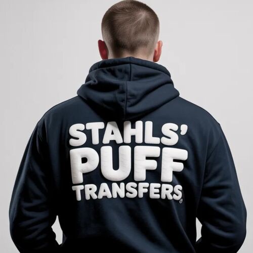 Puff Heat Transfers (One Colour) Thumbnail