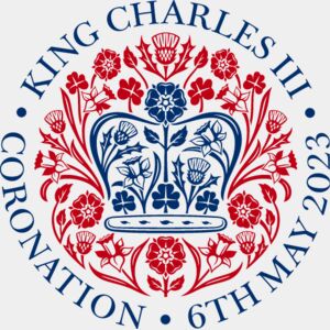 Coronation Red-Blue (min 15x15cm) Thumbnail