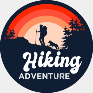Sunset Hiking Badge Thumbnail