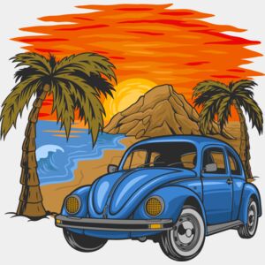 palm tree car Thumbnail