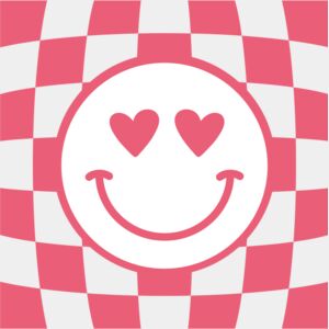Valentines   checkerboard smiley Thumbnail