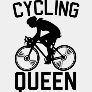 Cycling Queen SVG Thumbnail